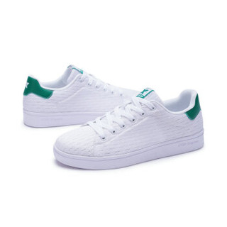 XTEP 特步 982118319985 女士板鞋 (白绿、38)
