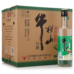 Niulanshan 牛栏山 浓香型白酒  精制陈酿 43度 500ml*12瓶