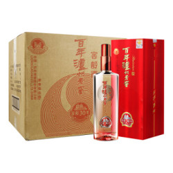 泸州老窖 窖龄30年 52度 浓香型白酒 500ml*6瓶 整箱装(新老包装交替发货 内含礼品袋)