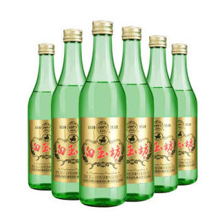 汾酒 白酒 白玉坊 清香型 42度 475ml*6瓶 整箱装