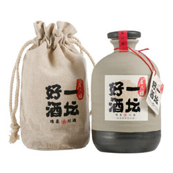 金六福 一坛好酒 40.8度 500ml 瓶装 浓清兼香型 白酒