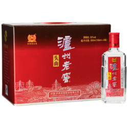 LUZHOULAOJIAO 泸州老窖 浓香型白酒 165ml*6瓶 *3件