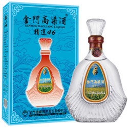 金门高粱酒 白酒 精选46度 清香型 46度 600ml 单瓶装 *3件