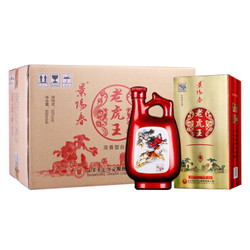 景芝  52度浓香型白酒 景阳春 老虎王  500ml*6瓶 整箱装 山东 口感绵柔（新老包装随机发货） *2件