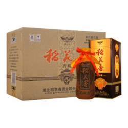 稻花香 白酒 52度浓香型 窖藏五年 500ml*6瓶 整箱礼盒装(内送3支手提袋)