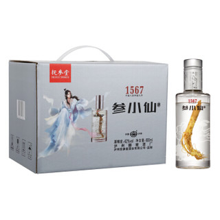 抚参堂 白酒 (箱装、浓香型、42、100ml/瓶*6瓶)