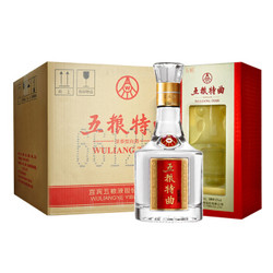 五粮液股份五粮特曲52度浓香型白酒500mL*6瓶白酒整箱装