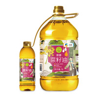 CHUCUI 初萃 原香菜籽油 5L+400mL *3件