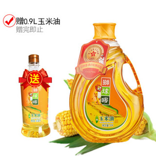 狮球唛 香港品质 食用油 非转基因 压榨一级 玉米油5L