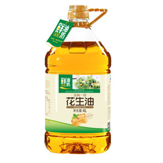 KINGSHARE 金胜 花生油 4L+玉米胚芽油 4L (8L)