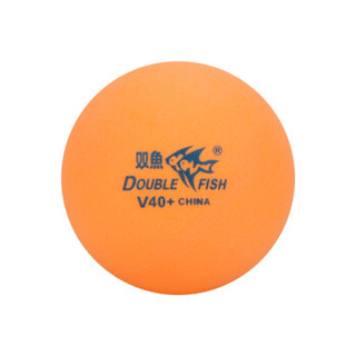DOUBLE FISH 双鱼 乒乓球无星兵乓球训练用球 展翅V40+ 黄色 3盒套装（30只）