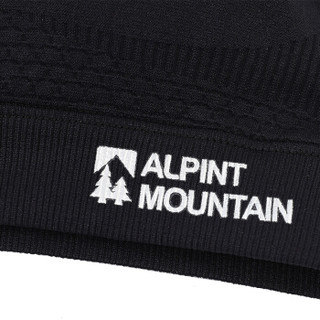 埃尔蒙特ALPINT MOUNTAIN 运动文胸女 跑步运动内衣 瑜伽压缩衣 650-901 黑色