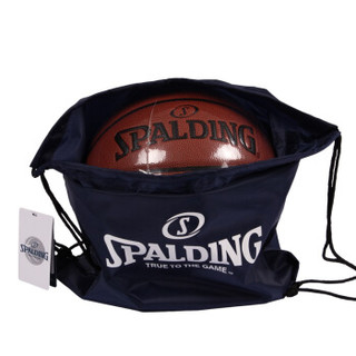 SPALDING 斯伯丁 休闲多功能篮球包 球袋 30024-11 蓝色