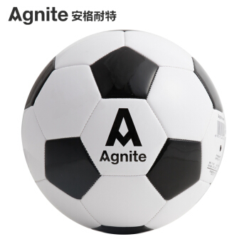 Agnite 安格耐特 deli 得力 4号球足球儿童学生青少年比赛训练PVC机缝足球 气筒赠完即止F1205