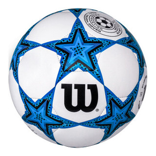 威尔胜 Wilson 足球4号儿童小学生青少年训练比赛zuqiu 蓝色WS609M4