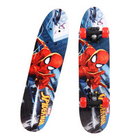 迪士尼(Disney)漫威儿童滑板初学单翘板刷街公路板蜘蛛侠VCD51346-S