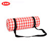 ZAK！200*150cm 野餐垫 加厚 帐篷垫 开司米草坪垫沙滩垫收纳防潮地垫地席 红色格子zak-x610510