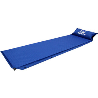 悠乐朋 自动充气垫单人加厚充气垫子 帐篷垫防潮垫垫子充气床垫 蓝色ULT882