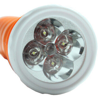 久量（DP）LED-9054充电式家用便携式小型手电筒（4灯+1验钞灯）颜色随机