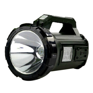 雅格（yage）LED强光手电筒 充电式手提灯家用户外巡逻应急远射高亮探照灯 5701-10W