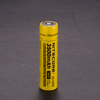 NITECORE奈特科尔 NL1835 充电锂电池 3500mAh 黄色