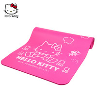 麦斯卡MESUCA 凯蒂猫（hellokitty） 成人儿童健身垫舞蹈垫跳舞垫防滑瑜伽垫HBD50550-10mm 粉红色（含网包）