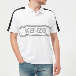 KENZO 高田贤三 Large Logo 男款休闲POLO衫