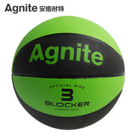 Agnite 安格耐特 3号儿童玩具篮球 幼儿园拼色拍球皮球 颜色随机F1101