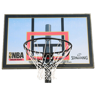 斯伯丁 SPALDING 家用训练篮球框便携式42英寸篮球架篮球板 77799CN