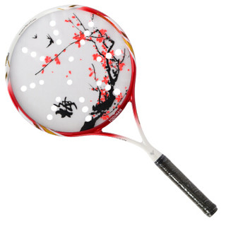 尤迪曼 yodiman 碳素柔力球拍太极球拍套装 红色