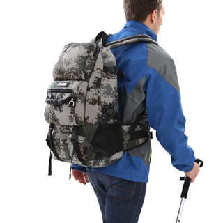 力开力朗（LOCAL LION）069 双肩背包休闲包登山运动包可放15寸电脑包069迷彩 40L