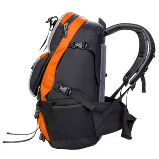 力开力朗（LOCAL LION）062 户外休闲多功能双肩背包登山包旅行包062橙色 45L