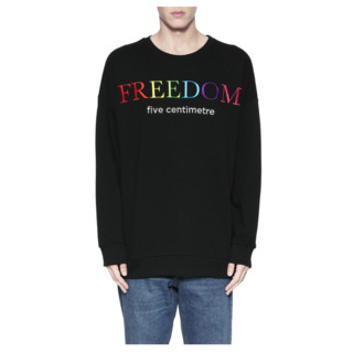 FIVE CM  “FREEDOM”刺绣落肩卫衣