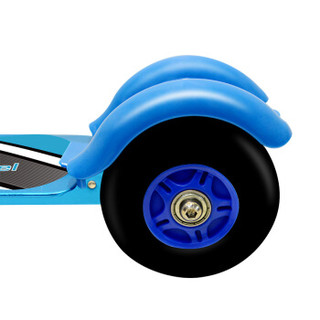 德国Hudora优多那儿童滑板车 三轮踏板车 小孩大童滑滑车一键折叠 1280蓝色