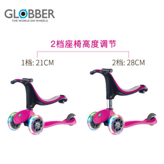 GLOBBER 高乐宝 法国Globber高乐宝四合一多功能儿童滑板车1-2-3岁以上滑滑车452