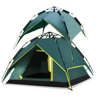 创悦 全自动帐篷3-5人户外帐篷免搭建露营帐篷帐篷套装