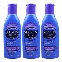 Selsun Blue 特效去屑止痒洗发水 紫盖 200ml *3瓶