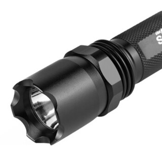 神火（supfire）J6强光手电筒 USB可充电式远射LED骑行家用手电
