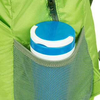 顿巴纵队可折叠运动背包 户外超轻皮肤包可收纳双肩包 防水透气舒适便携 魔法拓展包 20L绿色