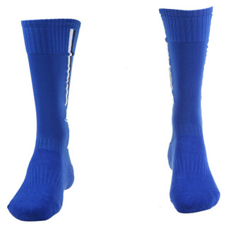 世达（star）SO112-07 蓝色 毛巾底加厚 儿童足球运动袜 一双