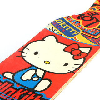凯蒂猫（hellokitty）滑板初学者四轮滑板女生长板舞板刷街代步滑板HCD71195