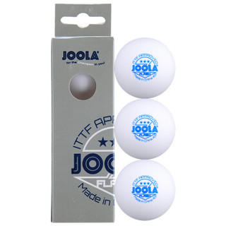 JOOLA 尤拉优拉乒乓球三星3星无缝球新材料40+比赛球 3只装