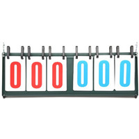 三强 记分牌蓝球006球类多功能记分牌盒式比赛用记分牌翻分牌牌器