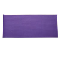明德Meitoku 紫色瑜伽垫男女健身垫子防滑运动垫儿童舞蹈练功毯 173*61*0.6cm/片