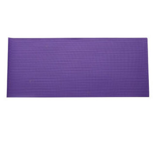 明德Meitoku 紫色瑜伽垫男女健身垫子防滑运动垫儿童舞蹈练功毯 173*61*0.6cm/片