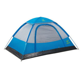 威野营（V-CAMP）帐篷户外2人露营家庭野营野外双人双层防雨帐篷