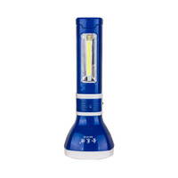 金莱特（KENNEDE）家用多功能节能LED充电式塑料手电筒 户外照明露营灯 KN-2112 蓝色迷你版