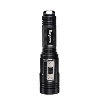 神火（supfire）D3潜水强光手电筒 LED充电式防水IPX8水下摄影户外灯