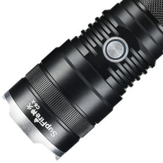 神火（supfire）C8-X 强光手电筒 多功能USB充电式远射防身LED骑行户外灯 配26650电池