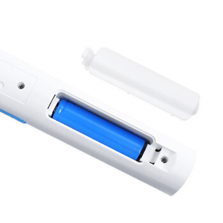 雅格（yage）电蚊拍USB充电式LED灯安全环保无毒灭蚊拍苍蝇拍 YG-D001蓝色